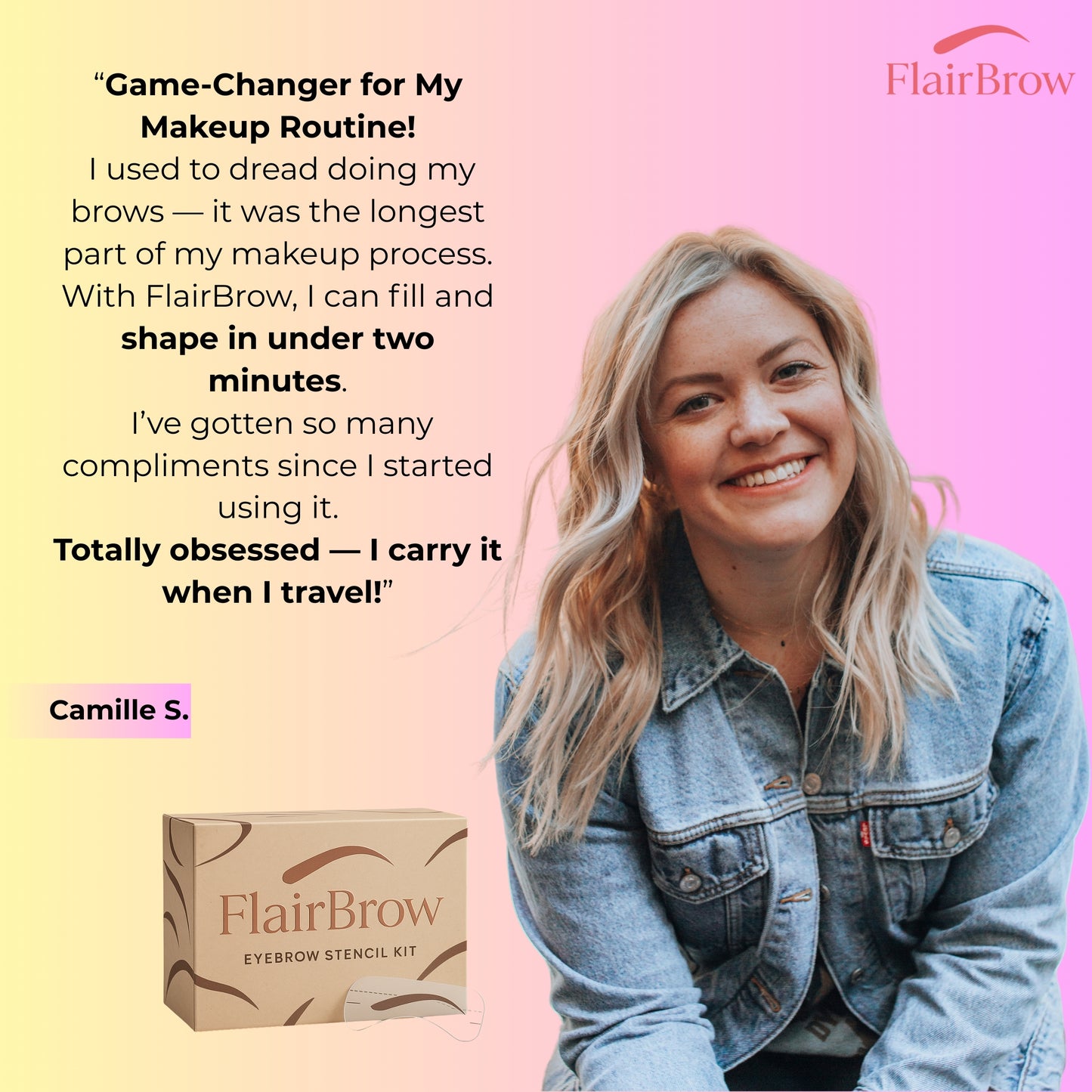 FlairBrow Stencil Kit